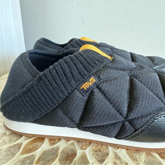 New Teva Women's Re Ember Black Birch Moc Slip Ons Sneakers size 7 - Picture 4 of 12